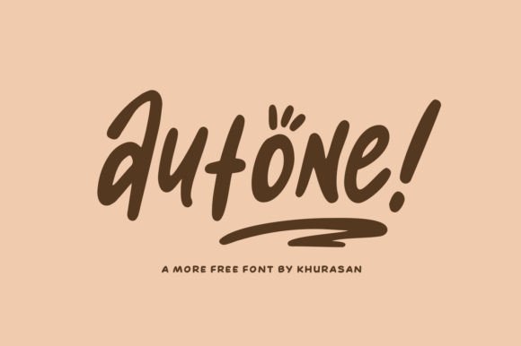 Autone: A Modern Display Font That Shines in Real Branding