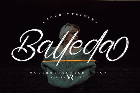 Balleda: A Handwritten Script Font That Elevates Your Brand