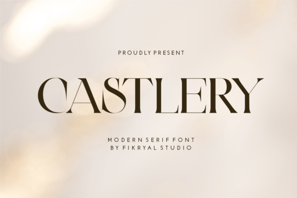 Castlery: A Refined Serif Font for Thoughtful Branding