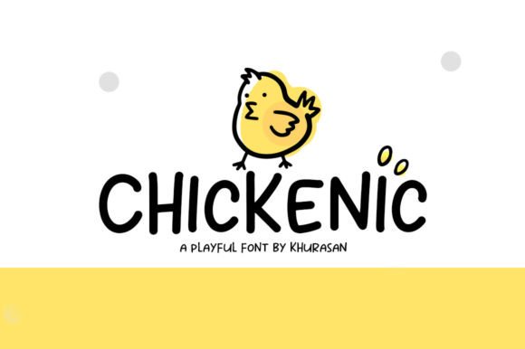 Chickenic: A Display Font That Makes Your Brand Feel Intentional