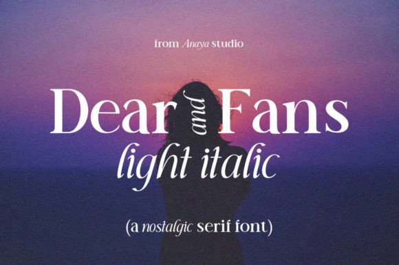 Dear and Fans: A Serif Font That Elevates Real Small Business Branding