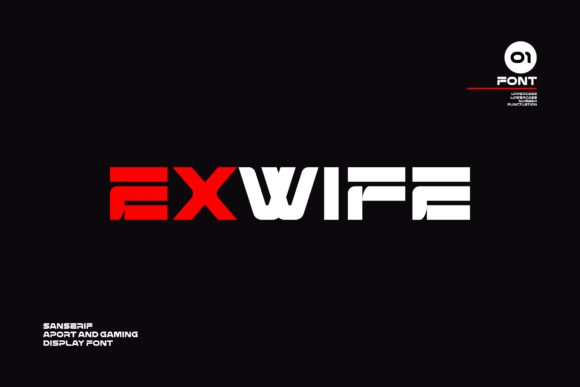 Exwife: A Futurist Sans Serif That Cuts Through the Feed