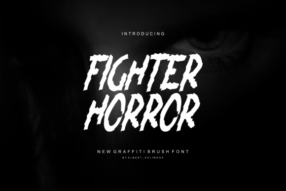 Fighter Horror: A Bold Blackletter Font for Real Branding Work