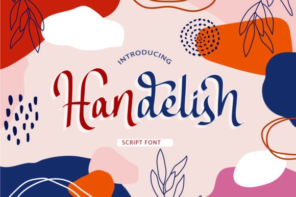 Handelish: A Modern Handwritten Script Font for Digital Design
