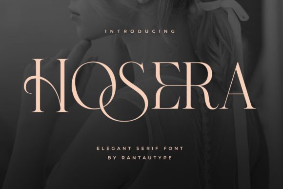 Hosera: A Serif Font That Breathes Quiet Confidence