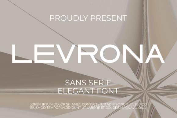 Levrona: A Modern Sans Serif for Digital Clarity