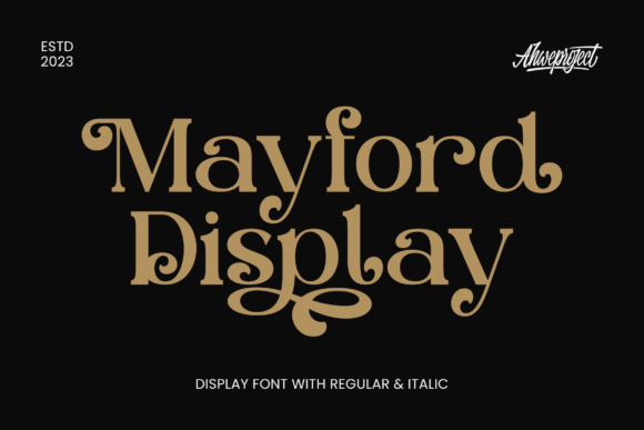 Manford Display: A Refined Serif Font for Editorial Elegance