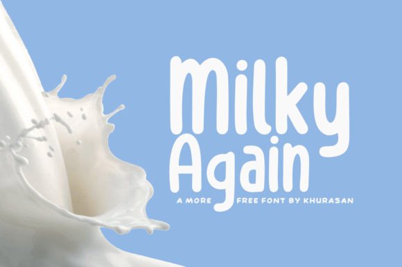 Milky Again: A Thoughtful Display Typeface for Editorial Calm