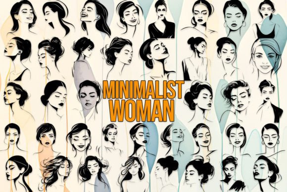 Minimalist Woman: A Dingbats Font That Speaks Volumes in Silence