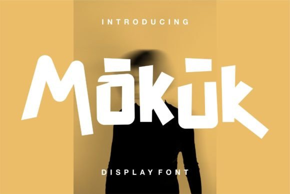Mokuk: A Bold Urban Display Font for Handmade Creators