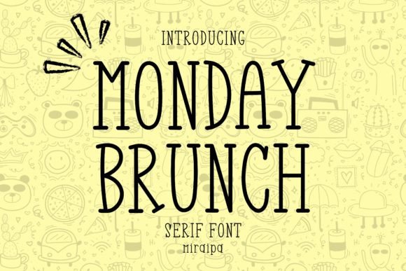 Monday Brunch: A Serif Font That Feels Like Morning Light