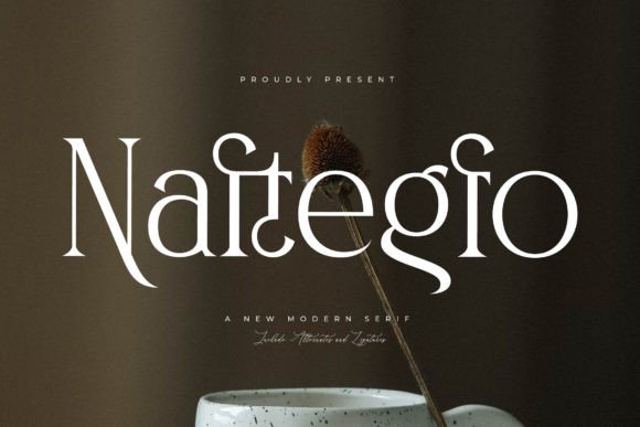 Naftegfo: A Modern Serif Typeface for Scroll-Stopping Brand Content
