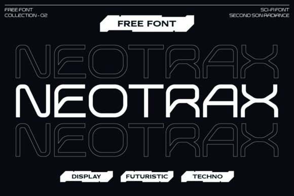 Neotrax: A Futuristic Sans Display Font for Small Business Branding