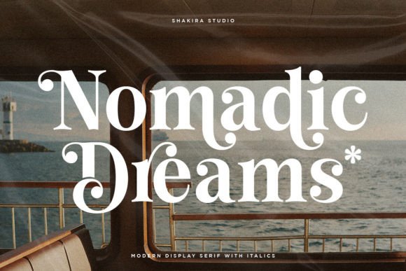 Nomadic Dreams Serif Font for Handmade Creators