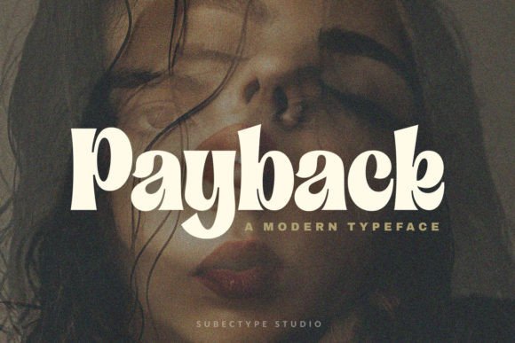 Payback: A Modern Serif Font for Editorial Calm