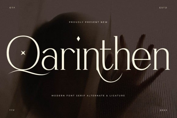 Qarinthen: A Serif Font That Elevates Real Small Business Branding