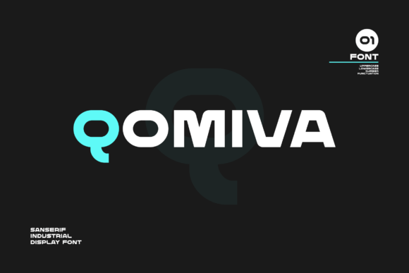 Qomiva Font: A Bold, Authentic Sans Serif for Branding