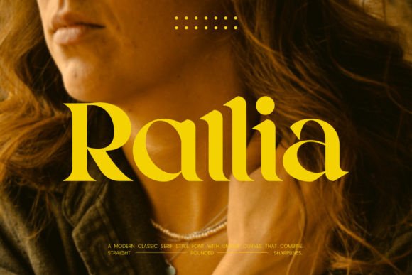 Rallia: A Serif Font That Feels Both Timeless and Thoughtfully Fresh