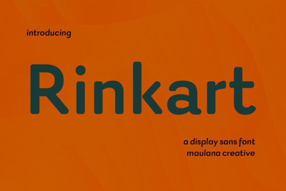 Rinkart: A Clean Sans Serif Font for Campaign-Ready Visuals