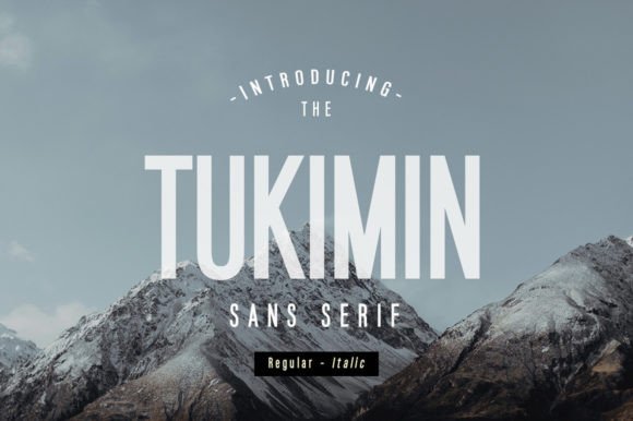 Tukimin: A Clean, Confident Sans Serif for Campaign Visuals