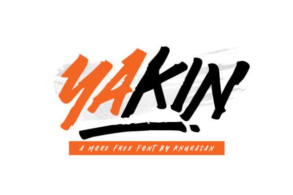 Yakin: A Modern Brush Script Font for Editorial Design